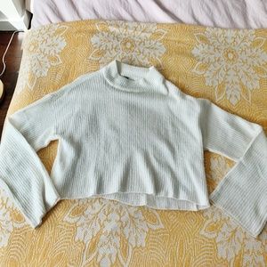 H&M Bell Sleeve Cream Sweater